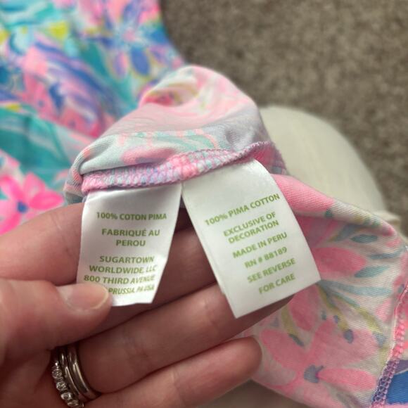 Lilly Pulitzer Margot Swing Dress Pima Cotton Soft Stretch Jersey Dress XXL - Picture 11 of 13